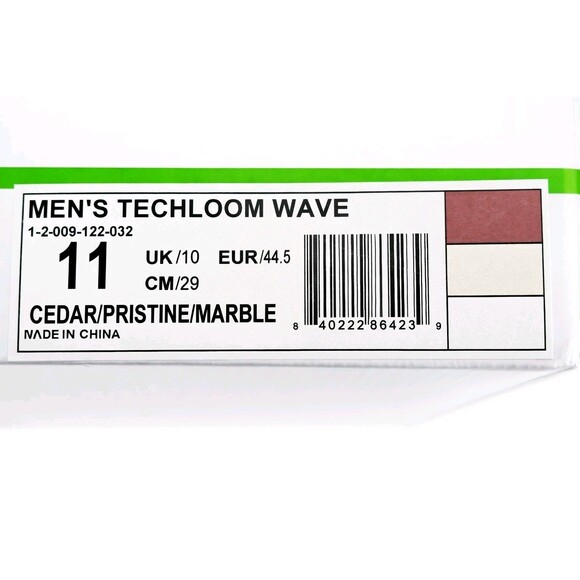 APL TechLoom Mens Size 11 Athletic Shoes Wave Cedar Pristine Marble NIB - Picture 8 of 14